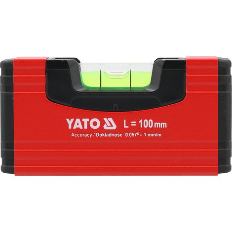Taschen-Wasserwaage 100 mm mit Magnet