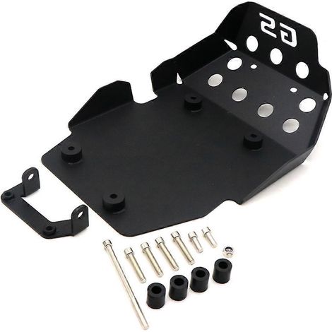 Placa protectora de los bajos del motor y dispositivo de protección del cárter de aceite para motocicletas de aventura BMW F650GS, F700GS y F800GS. (1/5)