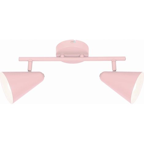 Plafoniera Candellux AMOR 92-68798 rosa 2xE14 in metallo
