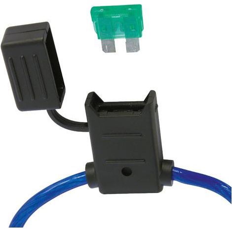 Porte-fusible 30A – Protection circuit électrique – Compatible avec installations 12V/24V – Installation facile et rapide