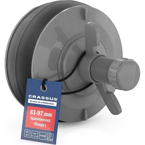 Crassus Schnellverschlussstopfen CSV 90 PVC 83-97 mm CRA18640