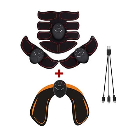 Filiyano-Stimulateur musculaire abdominal USB sans fil avec bracelet de tonification00092