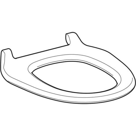 Geberit Anello sedile WC per Geberit Balena 8000 / 8000plus, bianco-alpino, 250066111