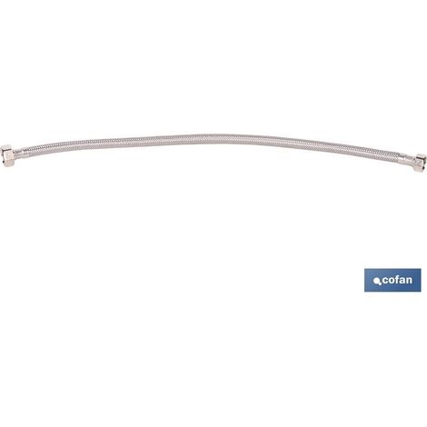 Flexible rostfreie Verbindung G1/2 - G3/8 50 cm (1/4)