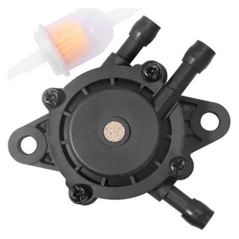 Pompe à Essence pour 17HP-25 Moteur Tondeuse Gazon, Vide avec Filtre Carburant et Stratton (1/4)
