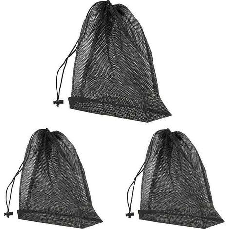 Pack Pump Filter Bags, Pond Pump Filter Bag with Drawstring, Water Pump Filter Bag, Pump Barrier Bag for External Pond Filter 4747 MUMU (1/4)