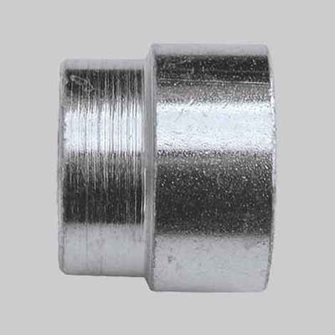 MANICOTTO RIDOTTO FEMMINA/FEMMINA ACCIAIO - 1" x 3/4