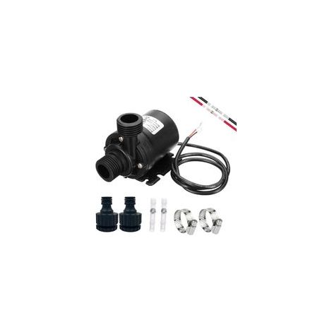 Pompe immergée 12V – Mini pompe submersible 800L/h – Hauteur de refoulement 6m – Étanchéité IP68 – Pour aquariums et fontaines (1/4)
