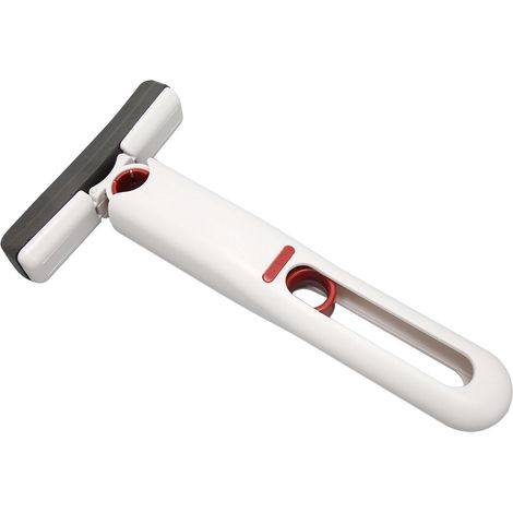 Balai-serpillère portable à essorage automatique, mini balai-serpillère mains libres pour salle de bain, cuisine, vaisselle, bureau et verre. (1/5)