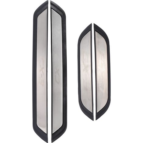 Pedales de bienvenida/embellecedores exteriores de umbral de puerta para CX-3 (modelos 2017/2018)