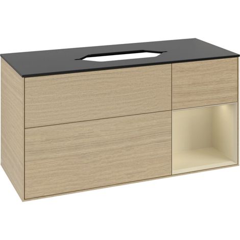 Villeroy & Boch G712HJPC Armoire sous lavabo Finion G71 (1/3)