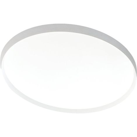 Plafonnier Acelia P/M 40W Led Dimmable Coupe De Phase Double Emission En Aluminium Blanc Opale - Gealuce (1/5)
