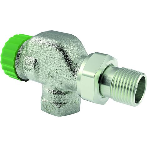 IMI Heimeier Thermostat-Ventilunterteil Eclipse 300, Axialform, DN 15 mit automatischer Durchflussregelung, f große Heizkörper (1/3)
