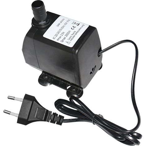 Bomba de agua sumergible de 45 W y 2500 l/h con una altura de elevación de 2,4 m (8 pies), minibomba ultrasilenciosa para fuentes, acuarios, estanques, jardines acuáticos y sistemas hidropónicos. (1/5)