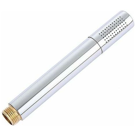 Pommeau de douche Pomme de douche en laiton Douchette à main en acier inoxydable B- (1/4)