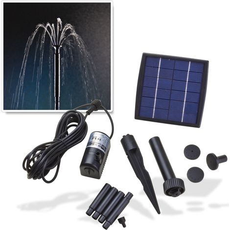 Solar Springbrunnenpumpe SP 150 Teich-Pumpe für Garten-Teich Zierbrunnen Pumpe (1/5)