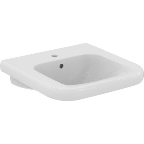 Ideal Standard E3613HY Lavabo Contour 21+ 1 trou mitigeur avec trop-plein (1/5)