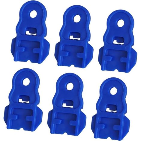 Fenteer 6-teiliges manuelles Dosenöffner-Set, Blau (1/5)