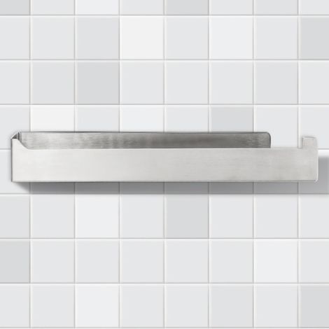 SWANEW Portasciugamani da 40 x 35 cm Portasciugamani appeso a parete in acciaio inossidabile fino a 50 kg (1/5)