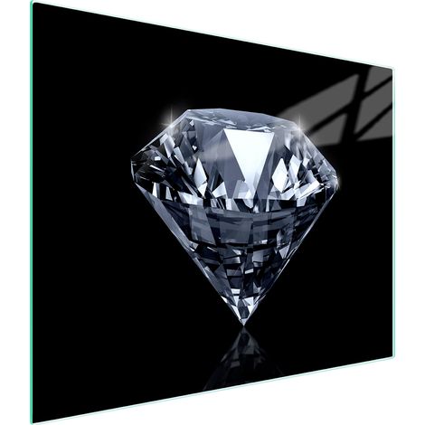 Tagliere in vetro 52x30 con motivo a diamante (1/5)