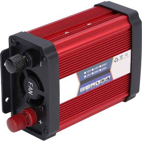 1000W 24V auf 220V Kfz-Stromwandler, modifizierter Sinus-Wechselrichter mit USB-Ladegerät und Fahrzeugadapter. (1/5)