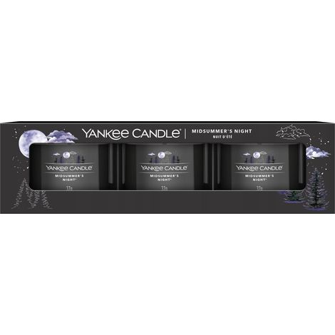 Set de mini velas Yankee Candle "Noche de solsticio de verano" (3 x 37 g) (1/2)