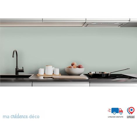 Crédence : Vert de gris - Alu composite - 60 - 120 (1/3)