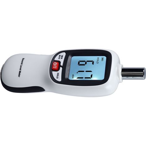 Sonomètre portable SPL de 30 à 130 dB avec écran LCD rétroéclairé (1/5)