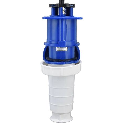 Industrieller wasserdichter Kabelstecker, Luftfahrtbuchse, 3-phasig, 3-polig, 2P+E, 220–250 V, 63 A