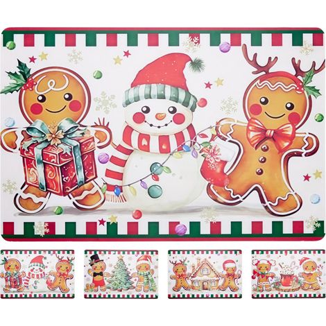 Sottopiatto in plastica PP 43,5 x 28,5 cm modello assortito PERAGA CHRISTMAS