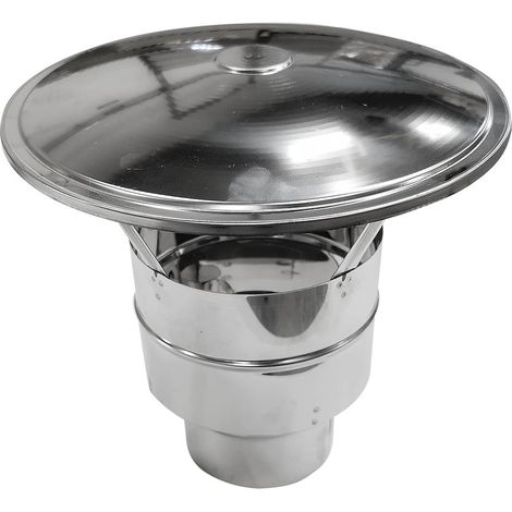 Terminale canna fumaria cappello cinese / antivento DN 230