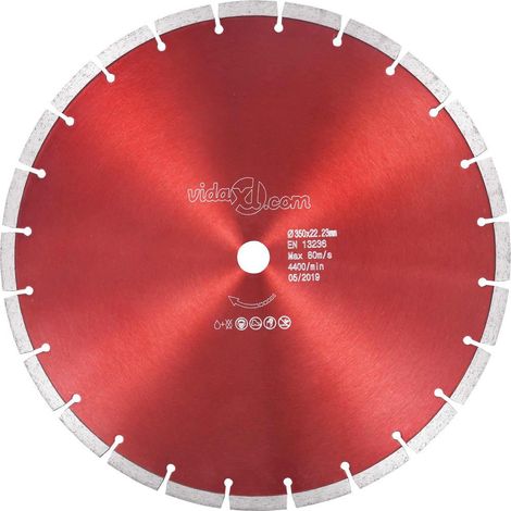 Disco da taglio diamantato in acciaio 350 mm 020003714