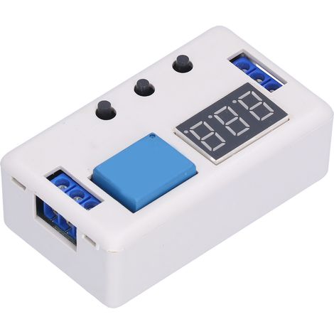 Zeitrelais aus Kunststoff, 1-Wege-Dauerspeicherschalter, einstellbares elektronisches Bauteil, 12 V DC (1/5)