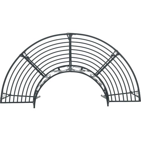 vidaXL Banc d'Arbre 4-Nombre de places 160 x 80 x 89 cm Acier