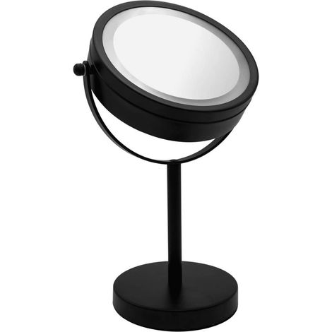 Sapho Ridder Miroirs - Miroir cosmétique sur pied avec éclairage LED, chrome 03111010 (1/5)