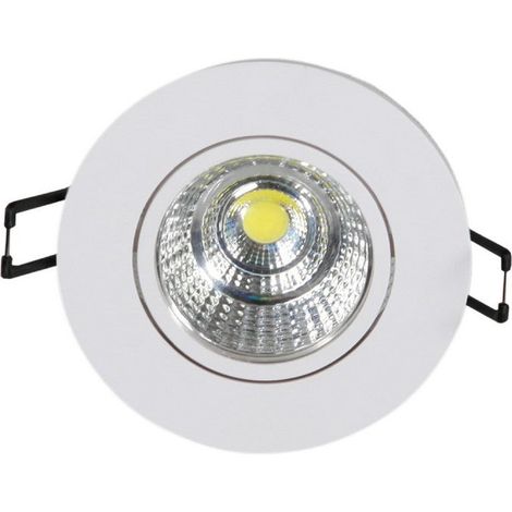 Downlight Led Incasso Indirizzabile Rotondo 6w 3000k Taglio 75 mm
