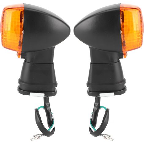2 clignotants de moto jaunes adaptés pour Kawasaki ZX900 Ninja ZX-9R (1/5)