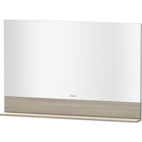 Specchio Duravit VERO con mensola 800xbis 400x142mm pino argento
