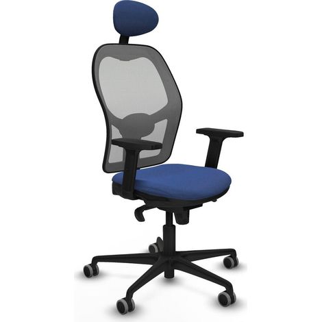 Piqueras y Crespo Jorquera Chaise de bureau bleu marine (1/3)