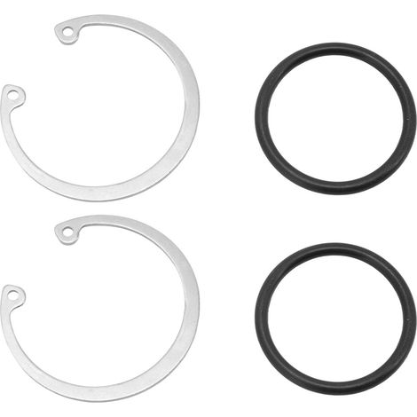 Accessoire de remplacement pour soupape de décharge : clip en C, joint torique et anneau élastique, compatible avec l'adaptateur de bride de soupape de décharge HKS. (1/5)