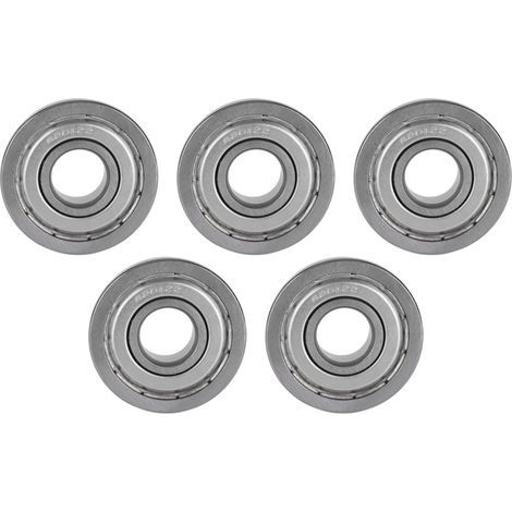 Roulement à billes à bride, 5 pièces, pour Transmission, équipements de Robots de divertissement, 12x32x10mm/0,5x1,3x0,4 pouces (1/5)