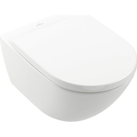 Villeroy & Boch Subway 3.0 WC suspendu - 56cm - cuvette profonde - twistflush - antibactérien - avec abattant Saniclass quickrelease et softclose -