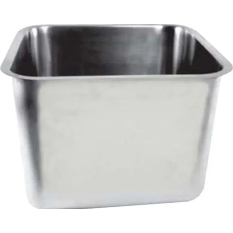 Évier Gastronorm en Acier Inoxydable 40x40x30 cm Robuste et Durable pour Gastronomie Professionnelle et Cuisine Domestique (1/2)
