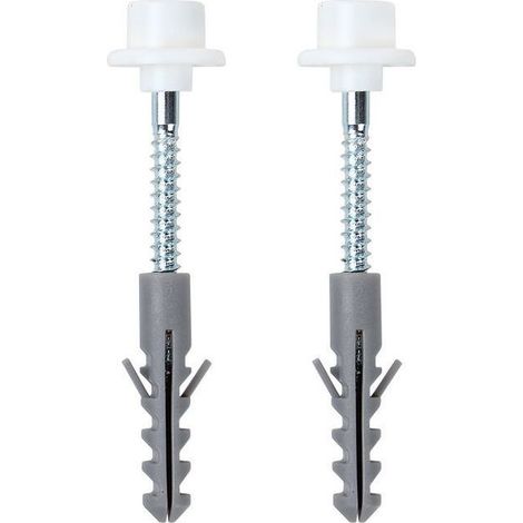 Kit Fixation Lavabo M10 x 110mm Pack 2 Acier Zingué Pour Robinet Salle Bain, Mitigeur, SCellement Chimique (1/4)