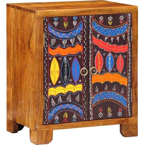 Maison Exclusive - Credenza Multicolore 50x35x60 in Legno Massello di Acacia