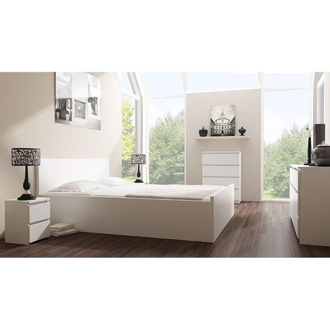 Top-e-shop Malwa M6/140 cómoda blanca moderna (1/3)