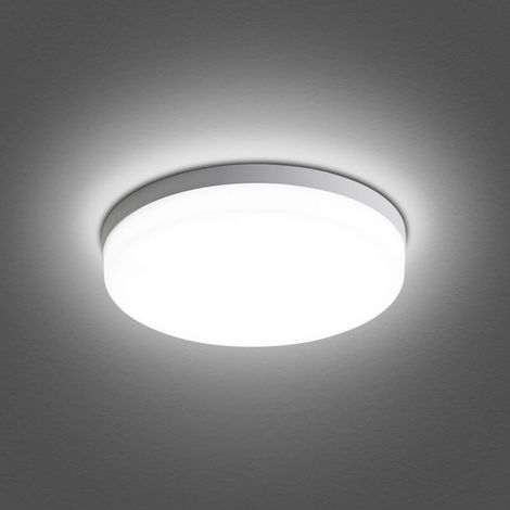 Plafonnier LED - 24 W - 2160 Lm - 6500 K - IP20 - Pour Salle De Bain Chambre Salon Cuisine Bureau - 180 X 40 Mm (1/5)