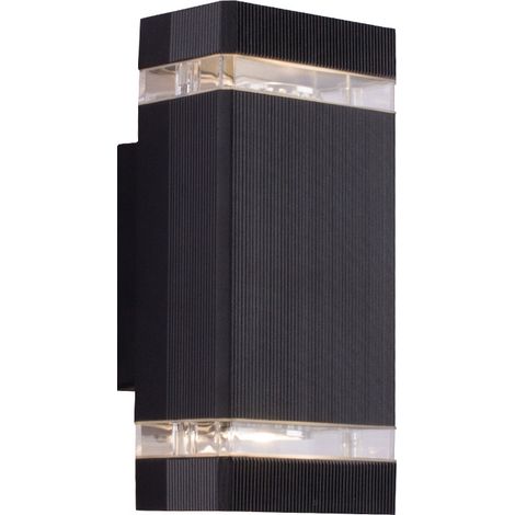Appliques Murales, GU10 Aluminium moderne de bâti de mur d'appareils d'éclairage extérieurs vers le bas (1/4)