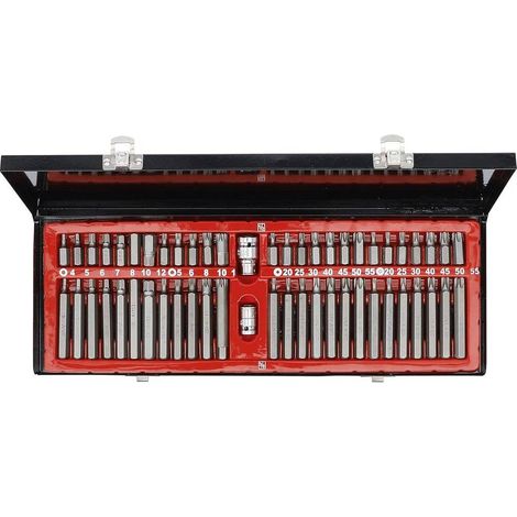 Jeu d'Embouts Combinés 54 pcs - Acier, Précision et Polyvalence, Pro - D-Work (1/5)
