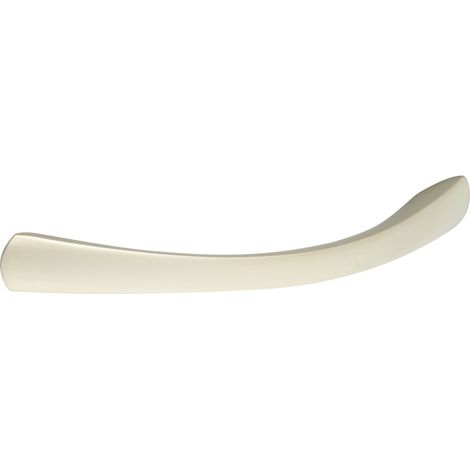Möbelgriff aus satiniertem Aluminium, Achsabstand 128 mm REI